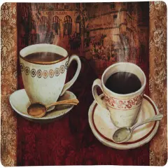 2-Pack Premium Comfort Kitchen Mats (French Coffee)