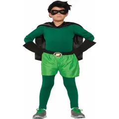 Child's Be Your Own Superhero Super Hero Green Shirt Costume Accessory