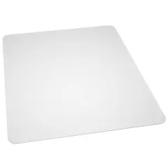 Emma and Oliver 36'' x 48'' Hard Floor Chair Mat Clear