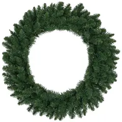 Northlight Buffalo Fir Artificial Christmas Wreath - 30" - Unlit Green
