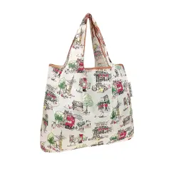 Wrapables Small Foldable Tote Nylon Reusable Grocery Bags England