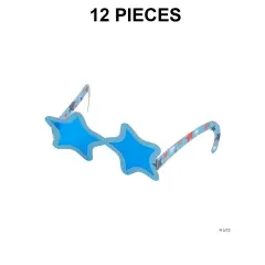Kids Patriotic Paper Acetate Glasses 12 Pieces