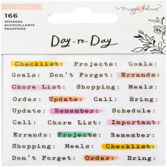 Maggie Holmes Day-To-Day Planner Mini Sticker Book 166/Pkg-Book 2