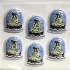Recollections Snowglobes Dimensional Bubble Stickers