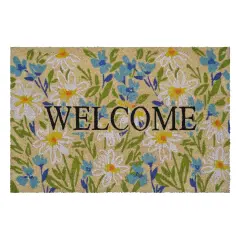 Field of Daisy Welcome Doormat