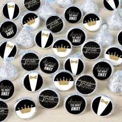 Big Dot of Happiness Prom - Prom Night Party Small Round Candy Stickers - Party Favor Labels - 324 Count