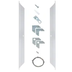 Creative Mark Illusions Metal Floating Frame Kit Pairs for Canvas - TwoSides - Metal Frame Kit for 7/8 inch Deep Canvases - For Gallery Wall, Art Panels, Modern D&eacute;cor