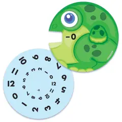 Carson Dellosa Set of Subtraction EZ Spin Wheels, 18 2-Piece Math Manipulatives Covering Mixed Practice and Facts, Educational Toys for Homeschool and Classroom