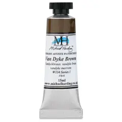 Michael Harding Artists Watercolor - Van Dyke Brown, 15 ml