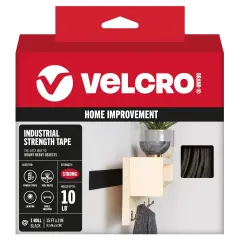 VELCRO(R) Brand Industrial Strength Tape 2"X15'-Black