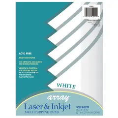 Multi-Purpose Paper, White, 8-1/2" x 11", 500 Sheets