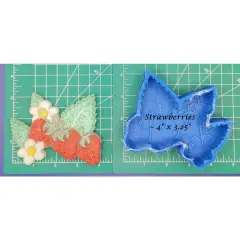 Strawberries Silicone Freshie Mold
