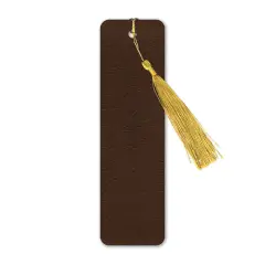 Gallery Leather Bookmark - 7"x2" Freeport Met. Bronze