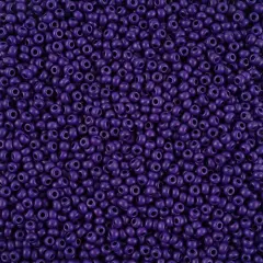 John Bead 8/0 Terra Intensive Matte Czech Glass Seed Beads, 500g Purple