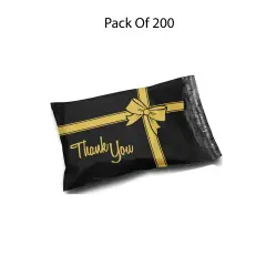 Poly Bag Mailer 10 x 13 Glossy Multi Design Envelopes | Premium Plastic Mailing & Courier Bags