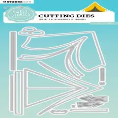 Studio Light Sweet Stories Cutting Die-Nr. 733, Camping Tent