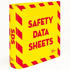 Avery UltraDuty SDS Binder with Chain, Durable Poly Binder, 2" Slant Ring, Holds 530 Sheets (77712)