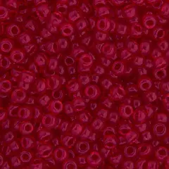 Miyuki 250g Transparent Round Seed Beads, 11/0 Ruby #141