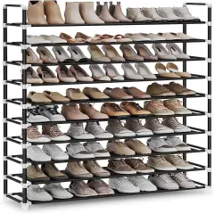 Kitcheniva Shoe Rack Organizer Storage Shelf 10 Tier