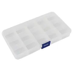 Jigitz Plastic Jewelry Organizer Box 8pk Plastic Organizer Box with Dividers