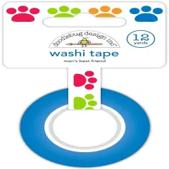Doodlebug Washi Tape 15mmX12yd-Man's Best Friend