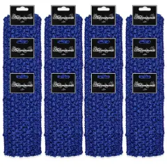 Pack of 12 2 3/4" Crochet Headband Royal Blue