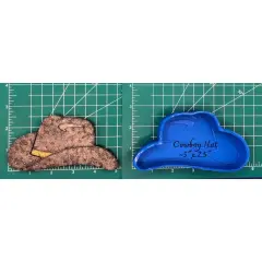 cowboy hat silicone freshie mold