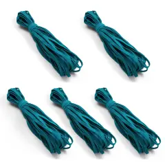 50 Yards of 1/4" Ultra Soft Knit Elastic Band Teal