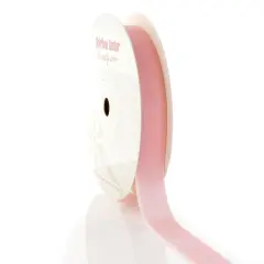 5/8" Velvet Ribbon 123 Pearl Pink