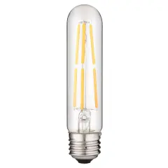 SUNLITE 80612-SU LED Vintage T10 5w Light Bulb Medium (E26) Base Warm Whit Warm White
