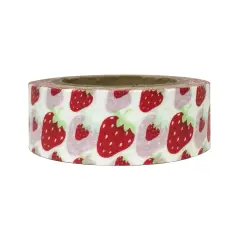 Wrapables&reg; Colorful Washi Masking Tape Strawberries