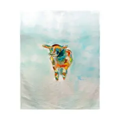 Betsy Drake Betsy's Cow Beach Towel Multicolor