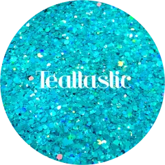Polyester Glitter - Tealtastic by Glitter Heart Co.&trade;