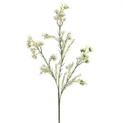 Allstate 27" Yellow Waxflower Artificial Decorative Spray
