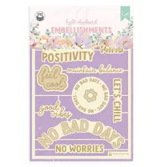 P13 Die-Cut Chipboard Embellishments 4"X6"-Have Fun #06