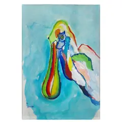 Betsy Drake Spoonbill Head Guest Towel