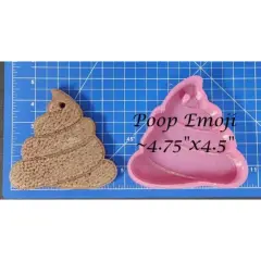 Poop Emojii Silicone Freshie Mold