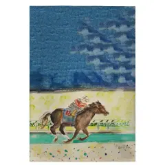 Betsy Drake Derby Winner Guest Towel