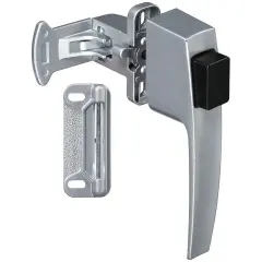 Push Button Latches Silver