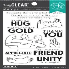 Hero Arts Clear Stamps 4"X6"-I Appreciate You