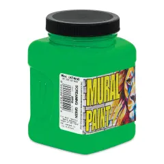 Chroma Acrylic Mural Paint - Screaming Green, 16 oz Jar