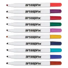 Artesprix Sublimation Markers - Chisel-Tip, Set of 10 Bold Colors