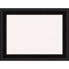 Parlor Framed Corkboard, White Cork Black