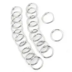 Metal Split Key Rings For Binding Documents & Scrapbooks