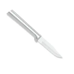 Rada Stainless Steel Paring Knife with Aluminum Handle, Hand-Sharpened Classic Spear Tip Parer Knives, 2.5" Blade