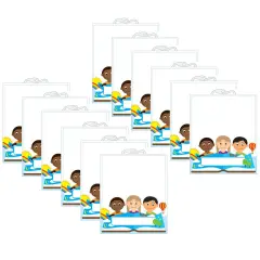 Multicultural File Buddy&trade; Storage Bag, 10.5" x 12.5", Pack of 12