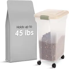 IRIS USA Premium Airtight Pet Food Containers