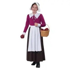 Mayflower Pilgrim Girl Child Costume