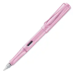 Lamy Safari Fountain Pen - Light Rose, Medium Nib