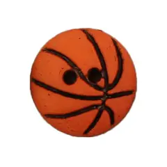 Buttons Galore and More Bulk Buttons - Basketball - 100 Buttons